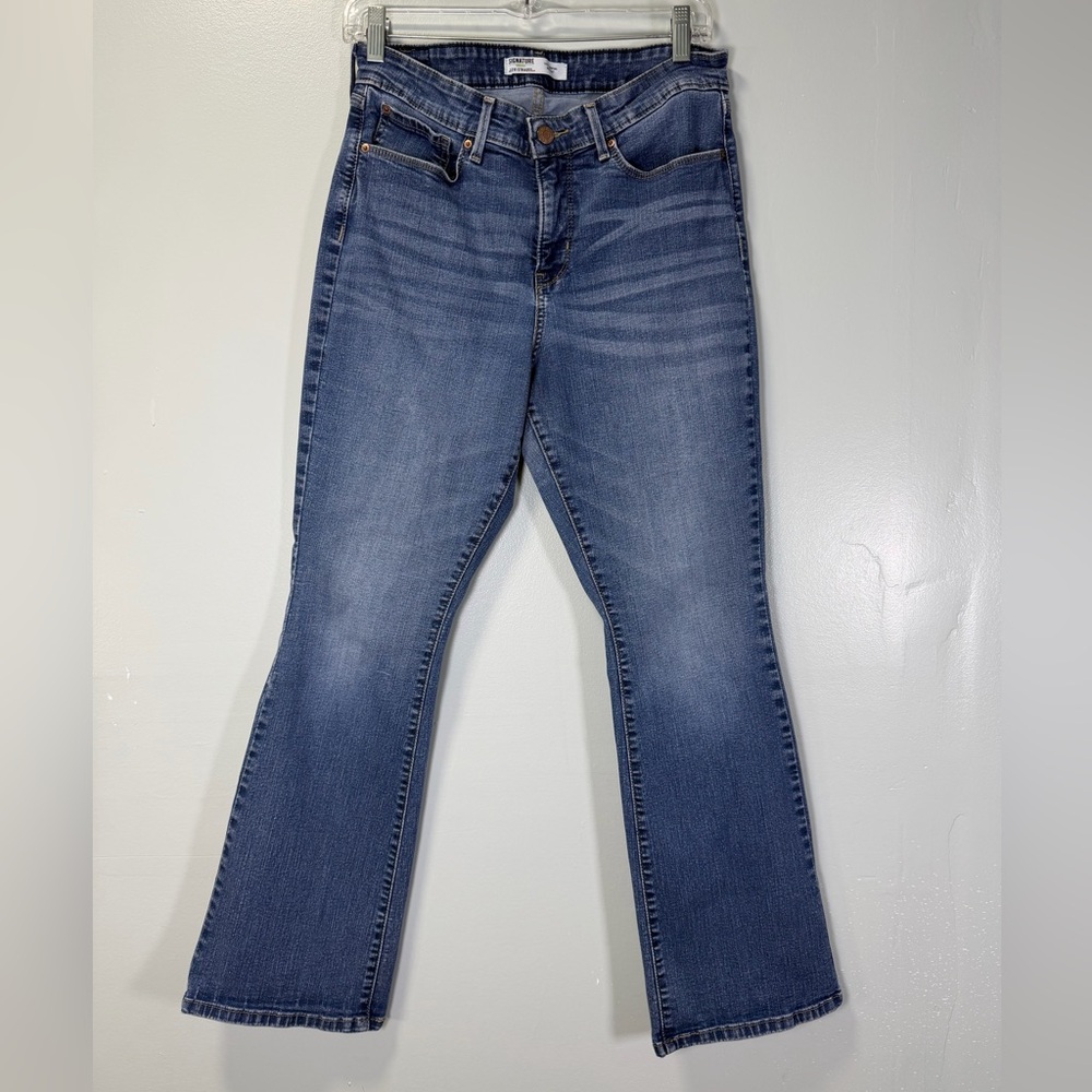 Signature by Levi Strauss Women's Bootcut Jeans‎ in Blue Sz 30